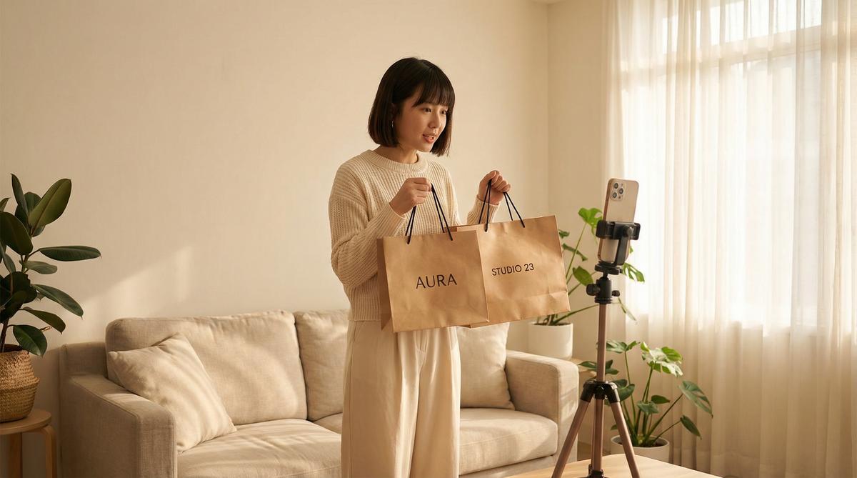 时尚博主穿搭分享视频教程